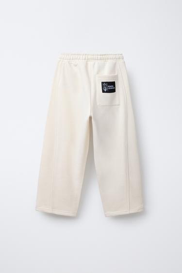 KINGS LEAGUE © PLUSH TROUSERS - Light beige by Zara - Image 1