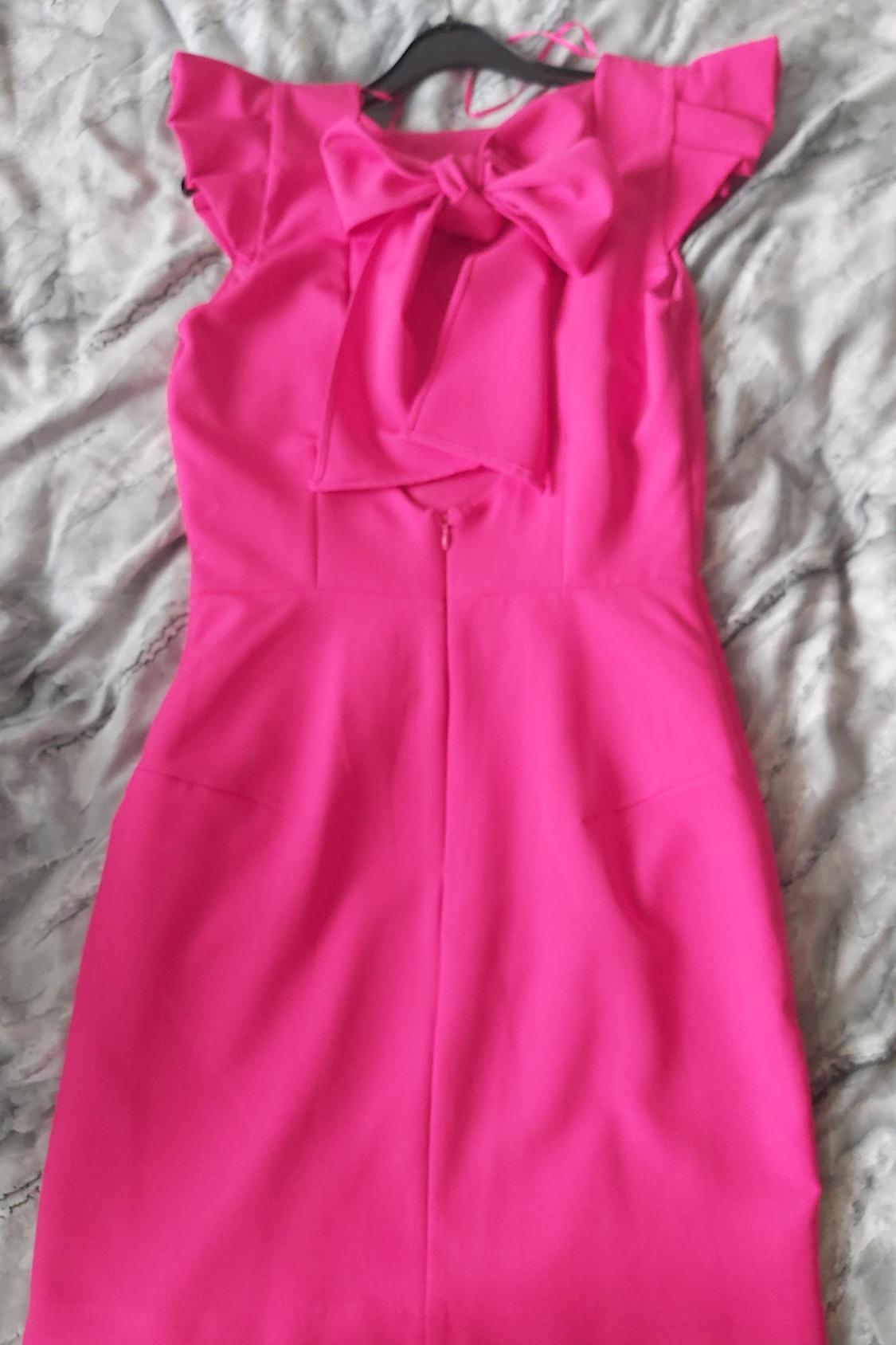 OPEN BACK DRESS WITH BOW - Image 2