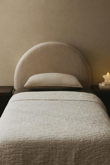 Zara CHILDREN'S FLORAL MUSLIN BEDSPREAD - Pink