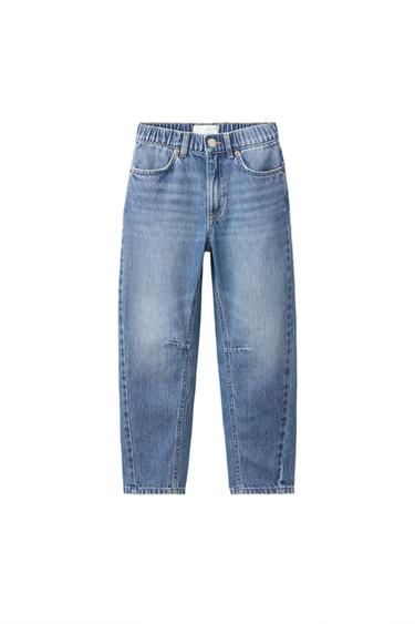 Zaras PÖSIGA JEANS - Blå medel