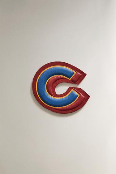 ECUSSON CUIR LETTRE C - Multicolore de Zara - Image 0