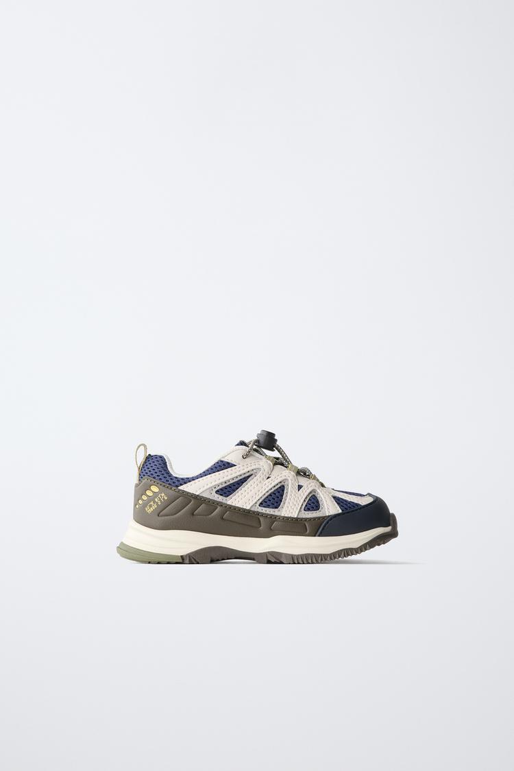TECHNICAL MESH SNEAKERS — Multi-color