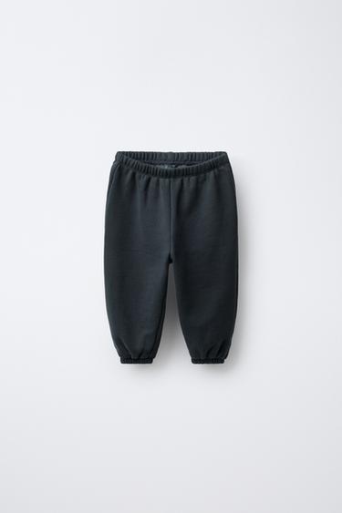 JOGGER TROUSERS WITH PENGUIN LABEL - Blue by Zara