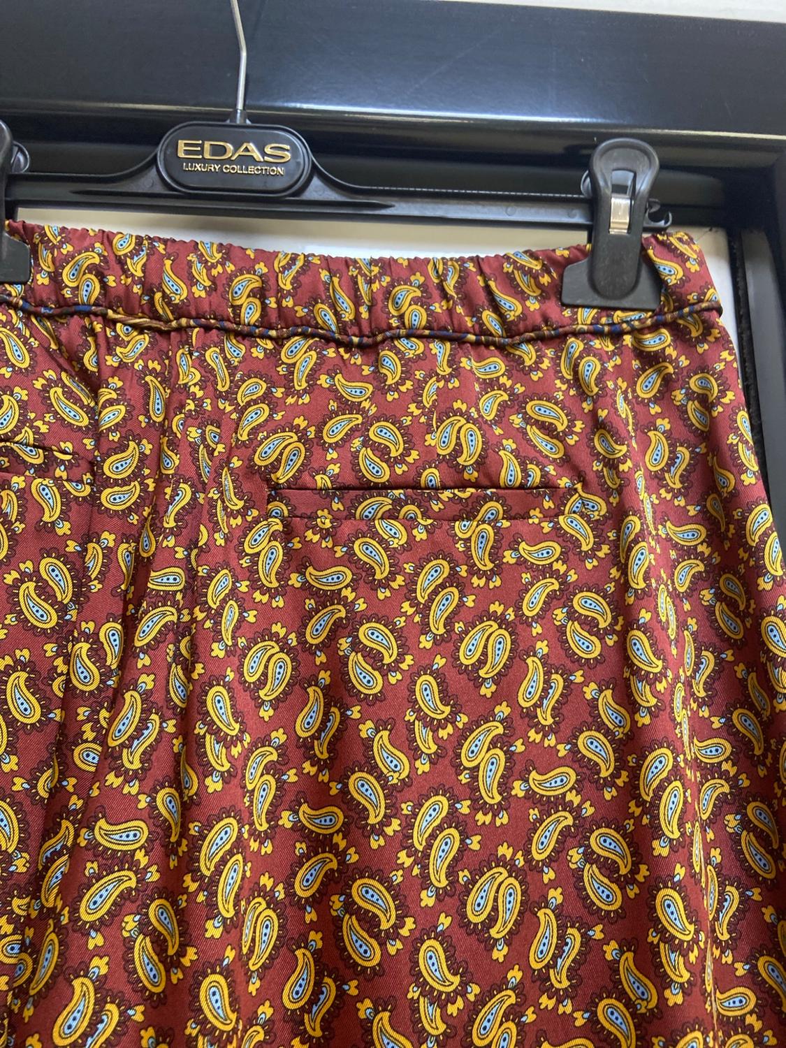 ZW COLLECTION PAISLEY PYJAMA TROUSERS - Image 4