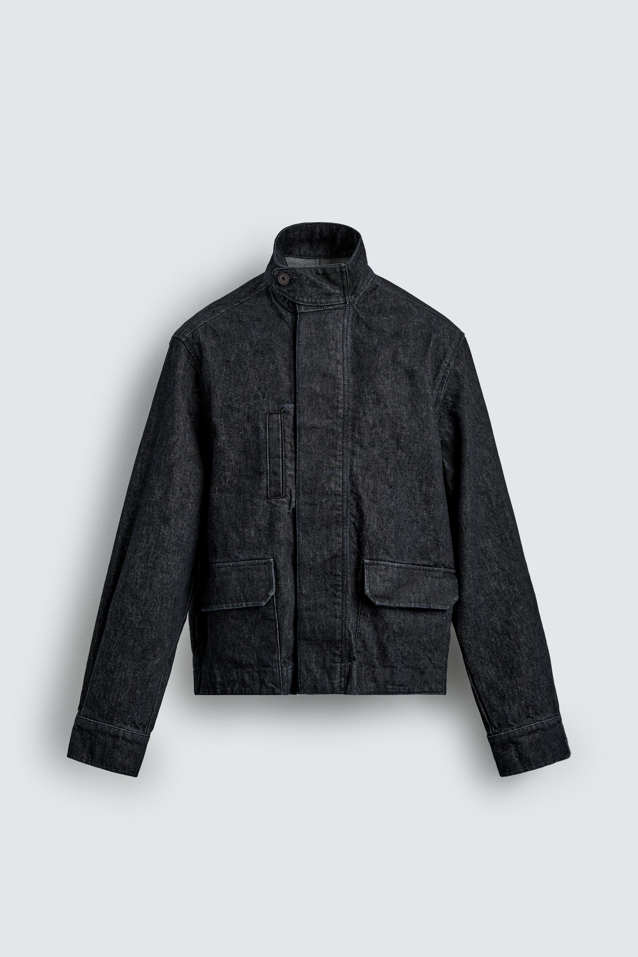 BLOUSON EN DENIM AVEC POCHES