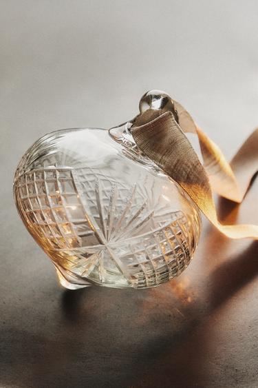 TRANSPARENT OVAL CHRISTMAS TREE BAUBLE - 990 by Zara - Image 4