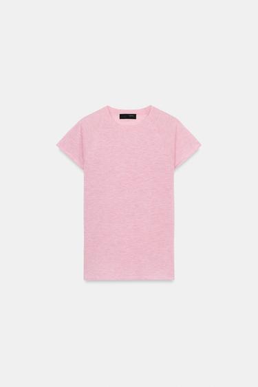 TOP ME THURJE SHUMË E IMËT - Rozë nga Zara