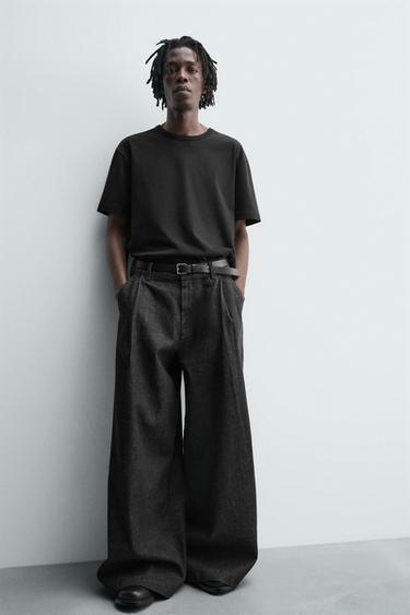 JEANS FLARE FIT - Noir de Zara - Image 4