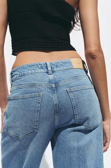 JEAN Z1975 DROIT TAILLE HAUTE LONGUEUR 7/8 - Bleu moyen de Zara - Image 5