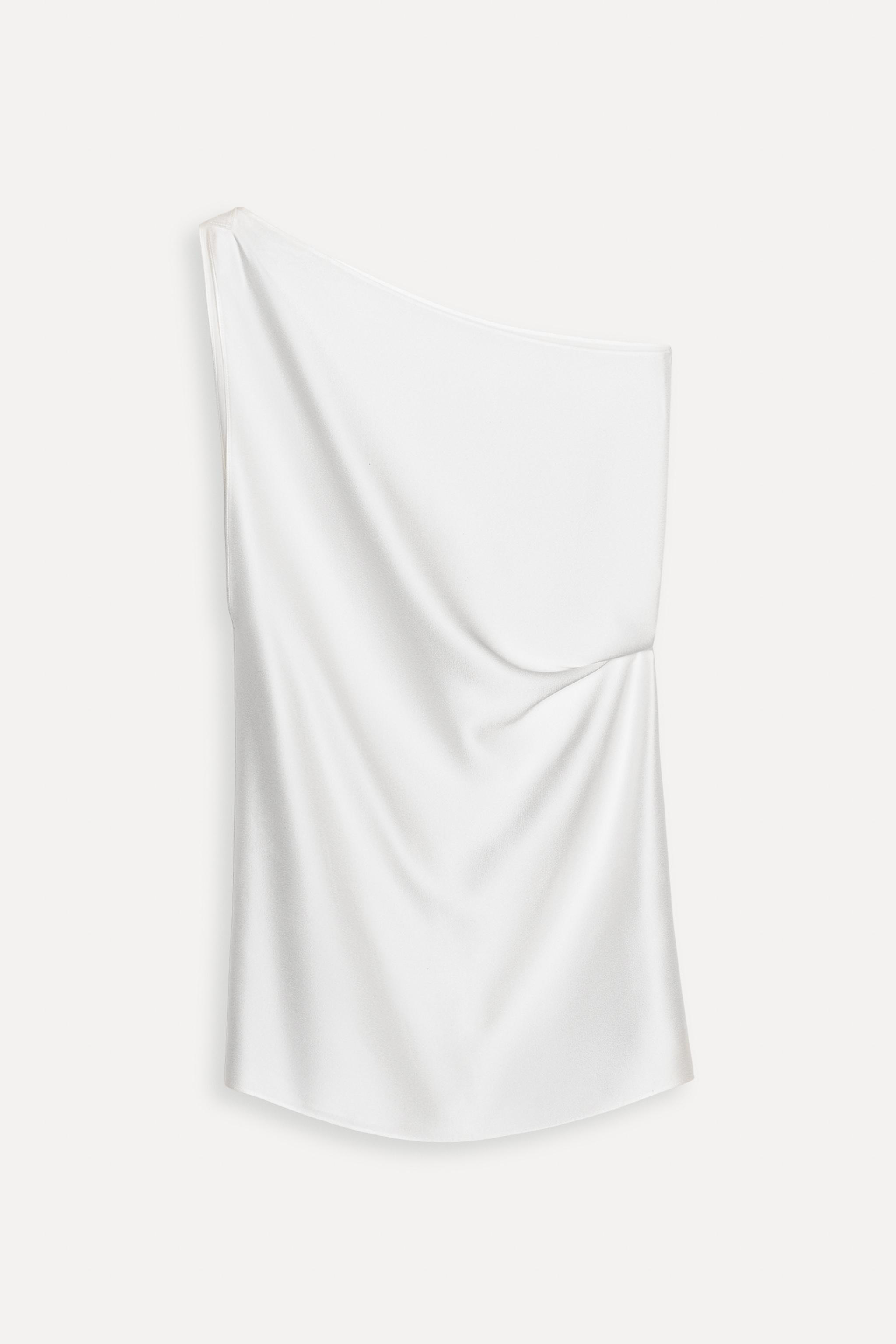 ASYMMETRIC TOP 50TH ANNIVERSARY - White | ZARA South Africa