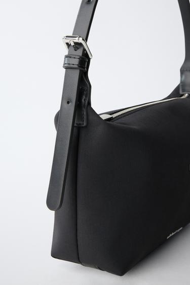 SAC SHOULDER EN NYLON - Noir de Zara - Image 2
