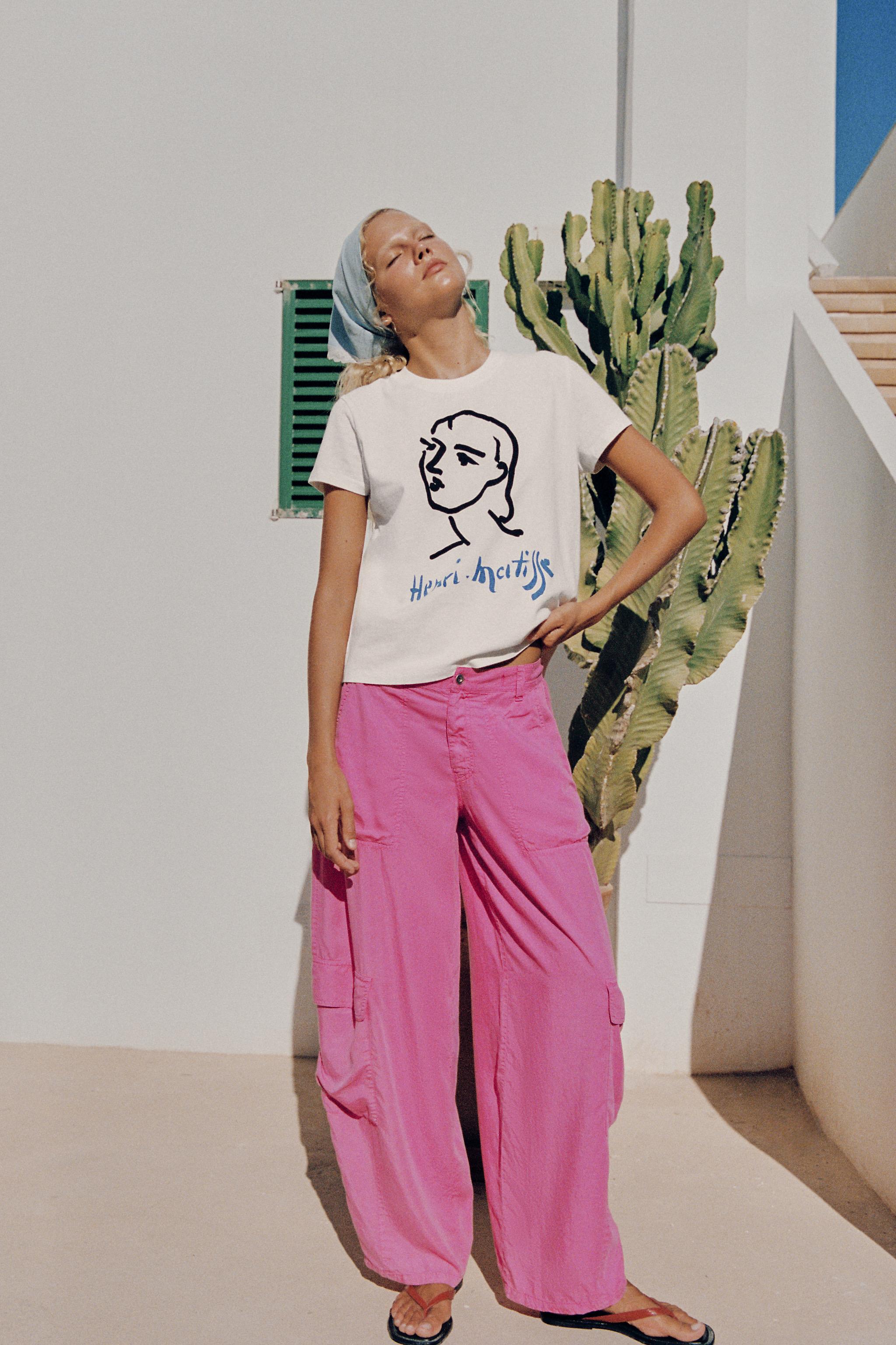 HENRI MATISSE Tシャツ - ホワイト | ZARA Japan / 日本
