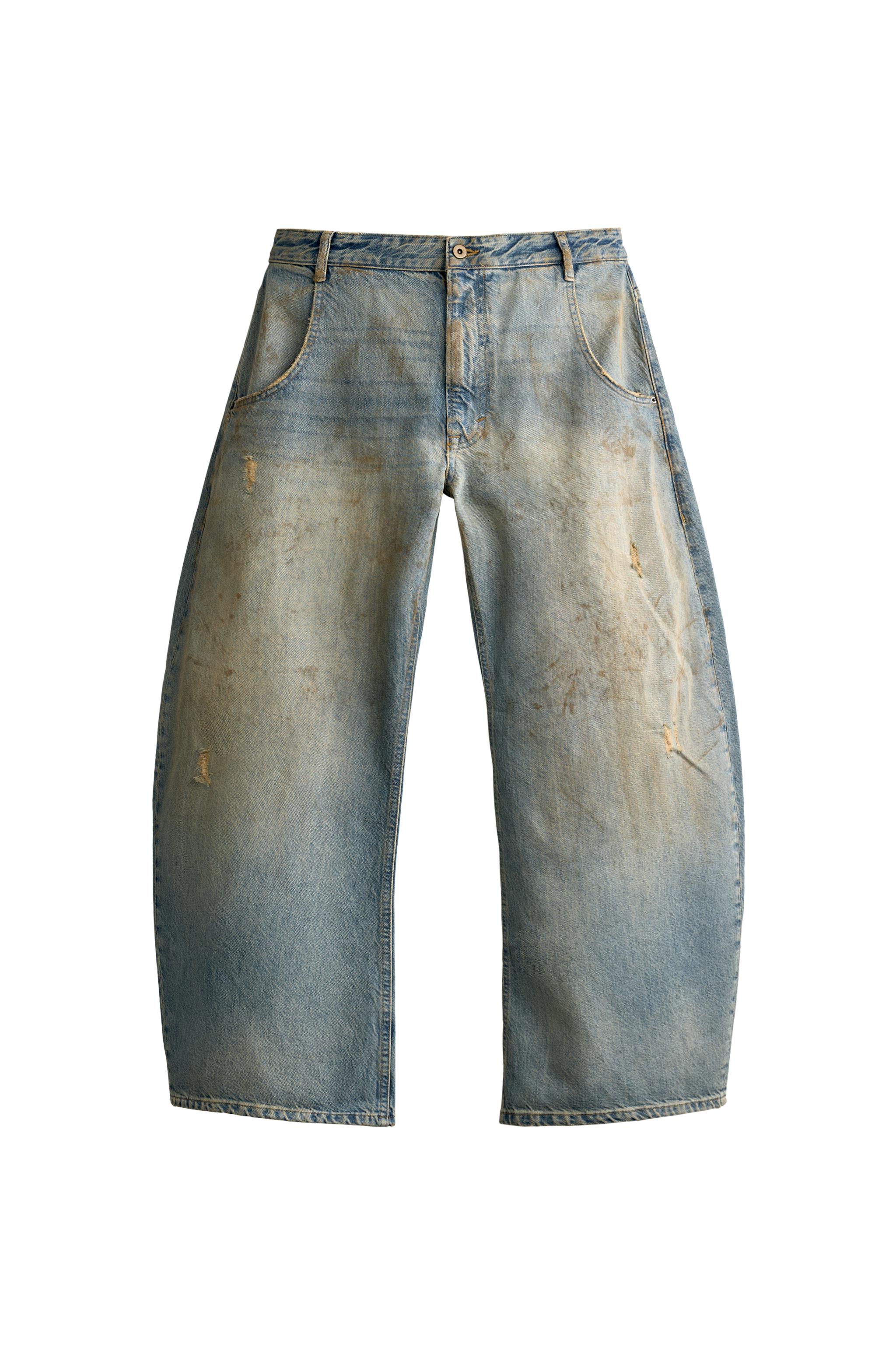 JEANS LOOSE BARREL FIT EFECTO VINTAGE