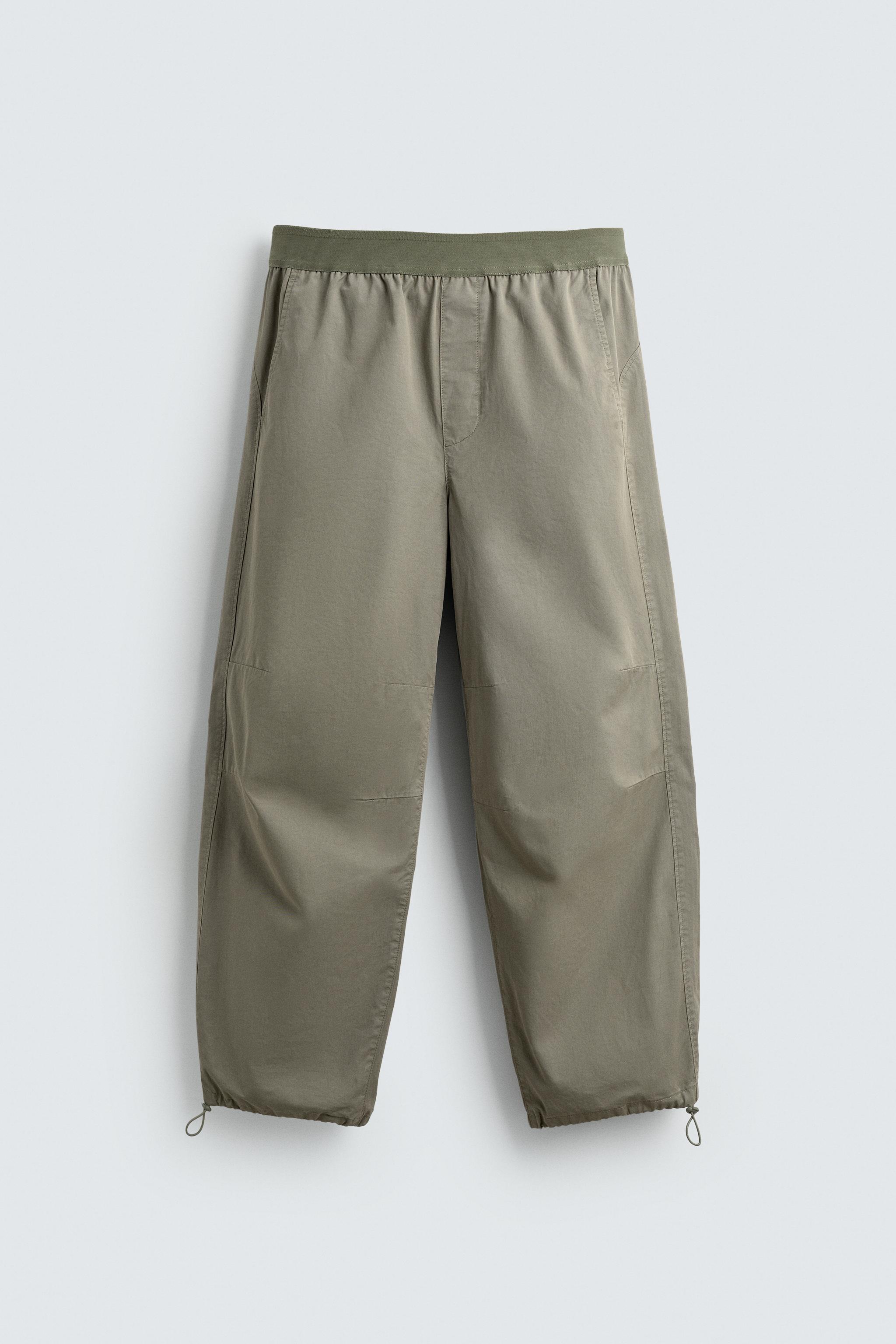 PANTALON PARACHUTE COUPE DÉCONTRACTÉE