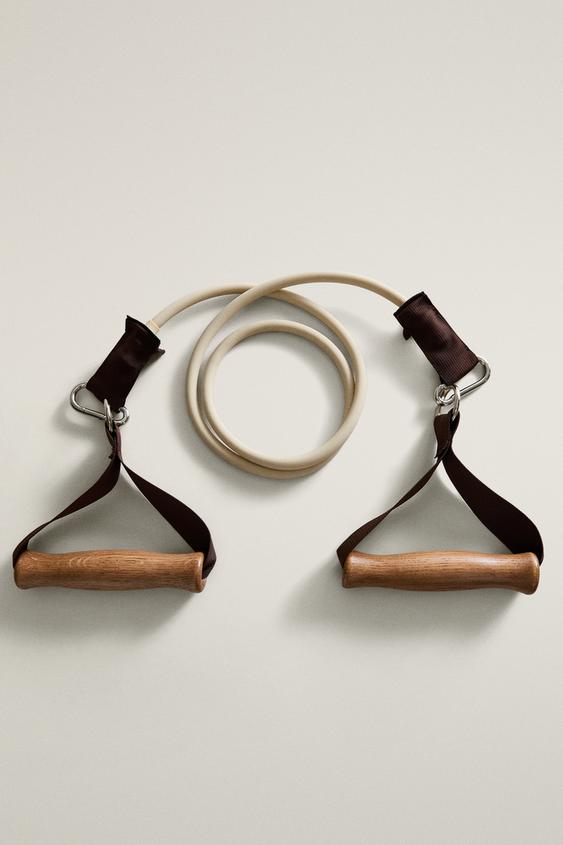 WOODEN SUSPENSION STRAP - Ecru by Zara - Image 0