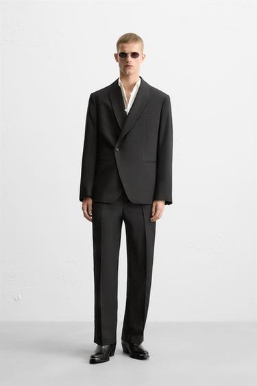 LIMITED EDITION DINNER SUIT TROUSERS - Black by Zara