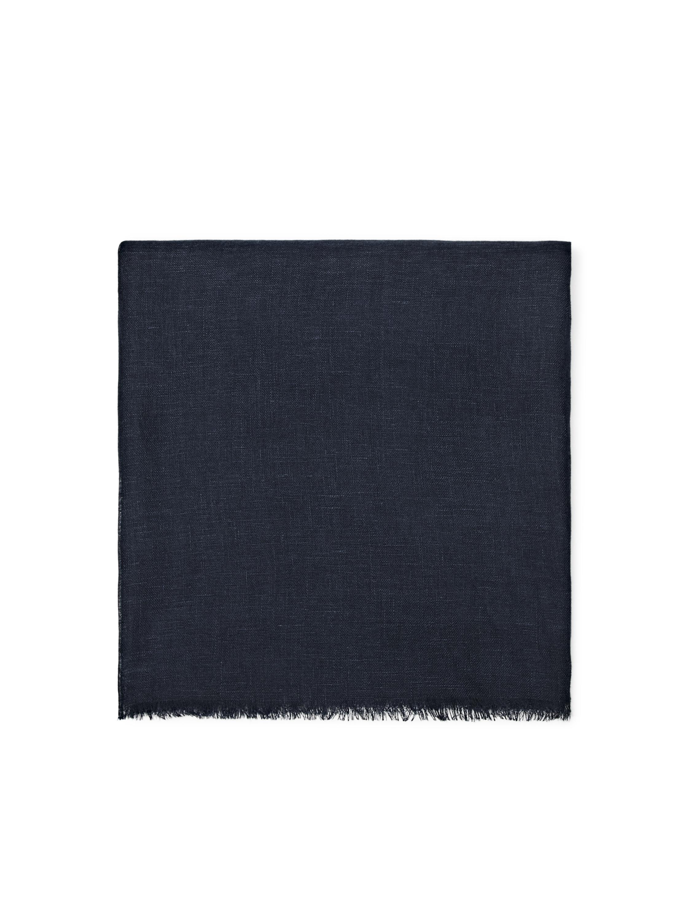 Foulard uni 100 % lin