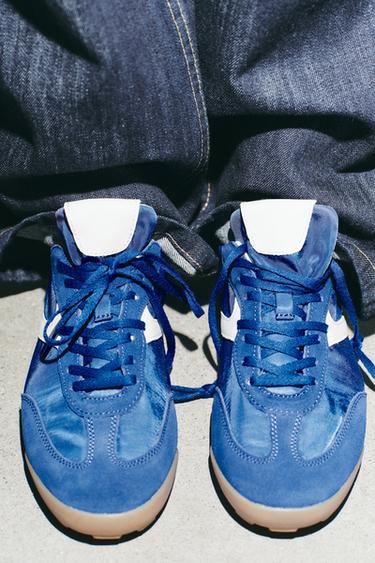 SOFT RUNNING TRAINERS - Blue by Zara - Image 1