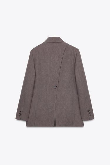 BLAZER OUVERTURE DOS - Marron de Zara - Image 7