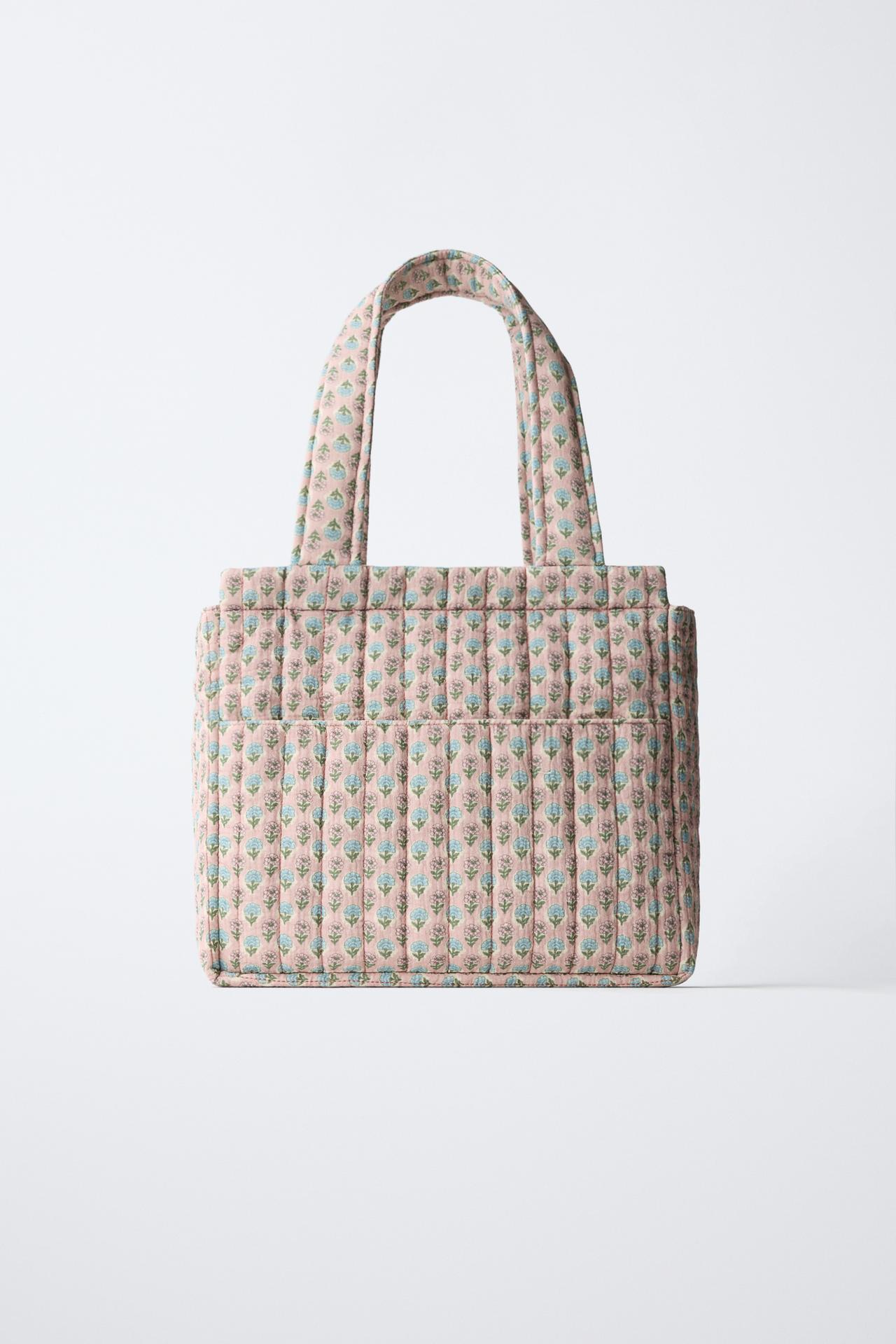 Floral Maternity Bag — Pink