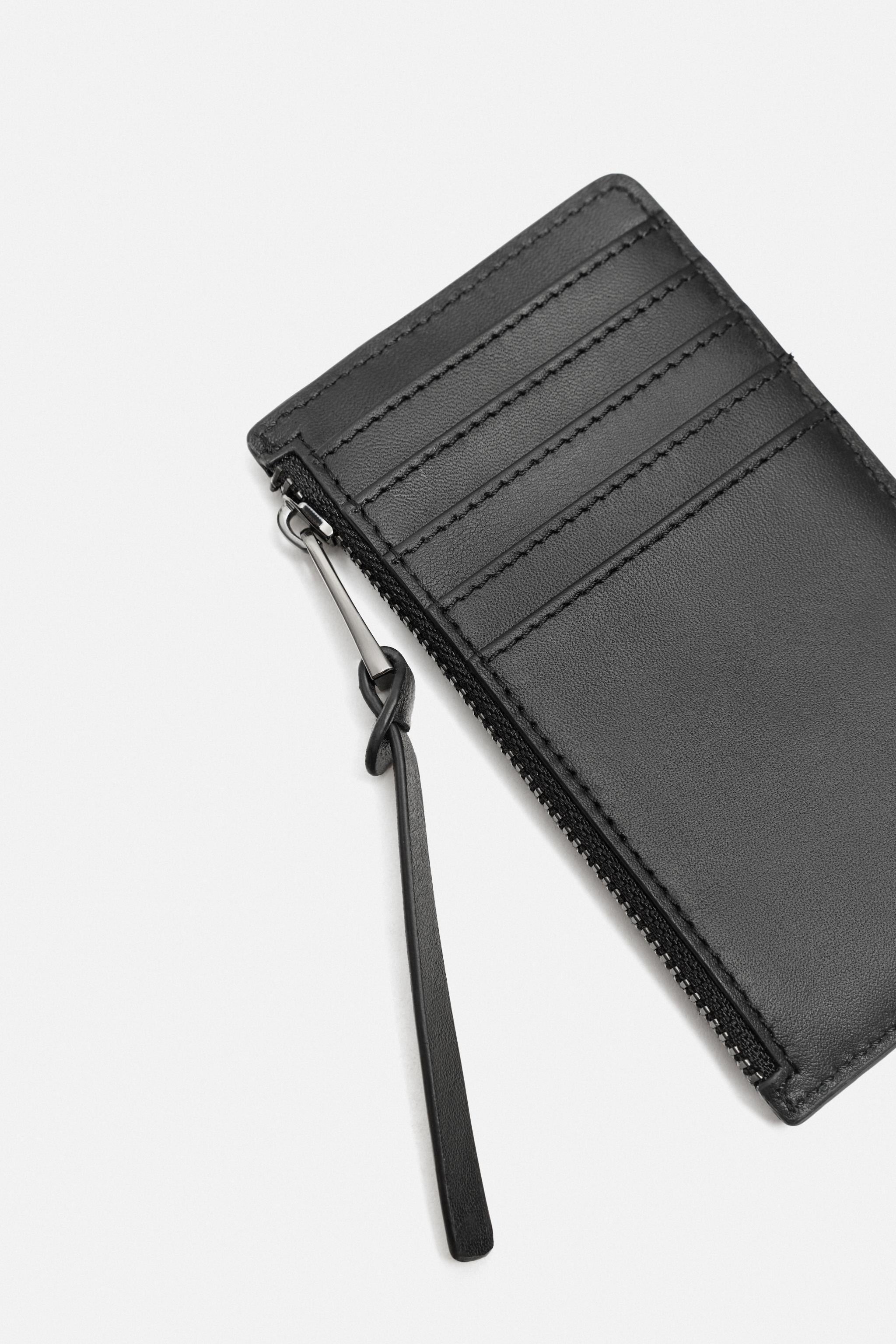 PORTE-CARTES EN CUIR