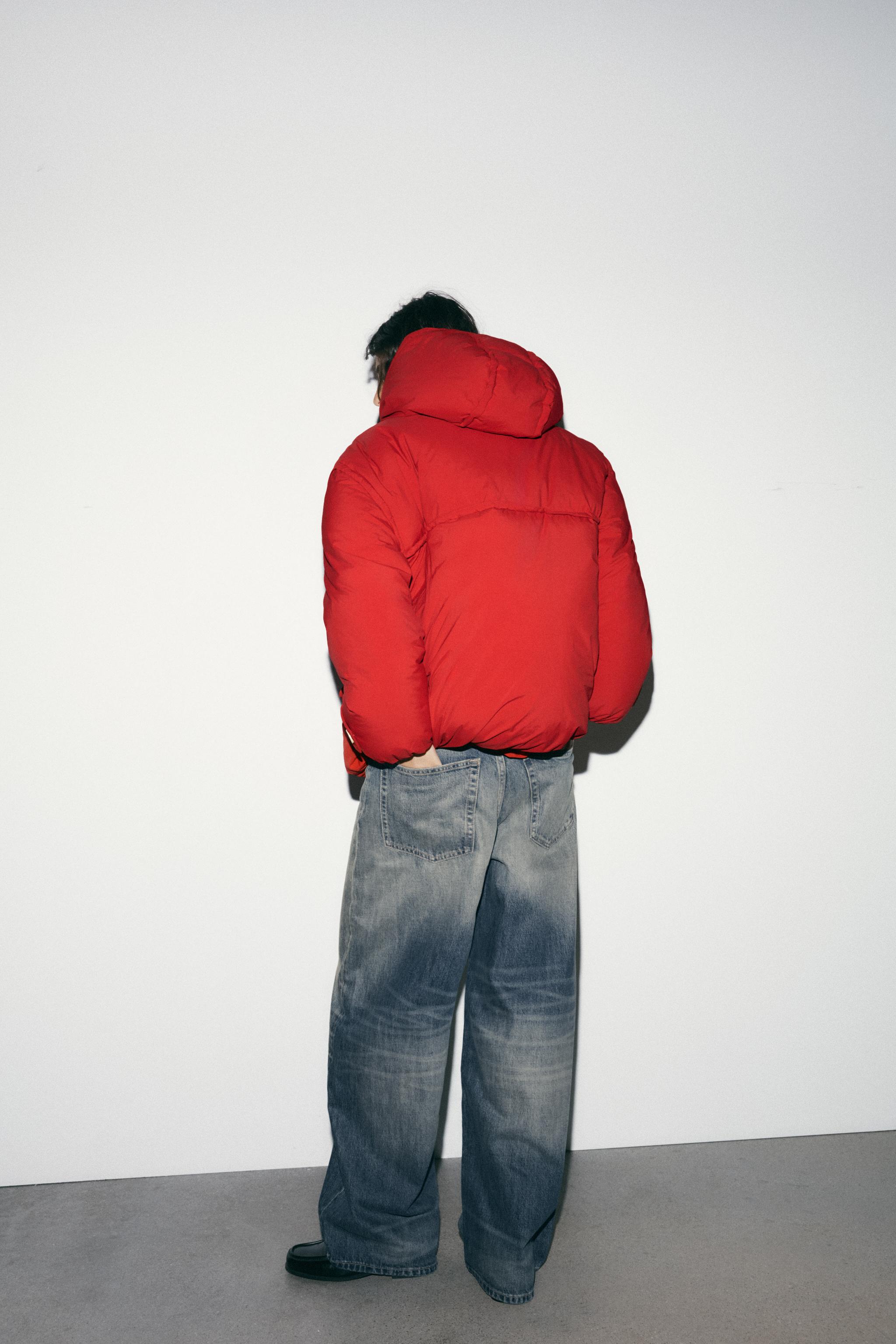 KAPÜŞONLU %60 KUŞ TÜYÜ %40 SÜSLÜ DÜĞMELİ ANORAK - Görsel 4