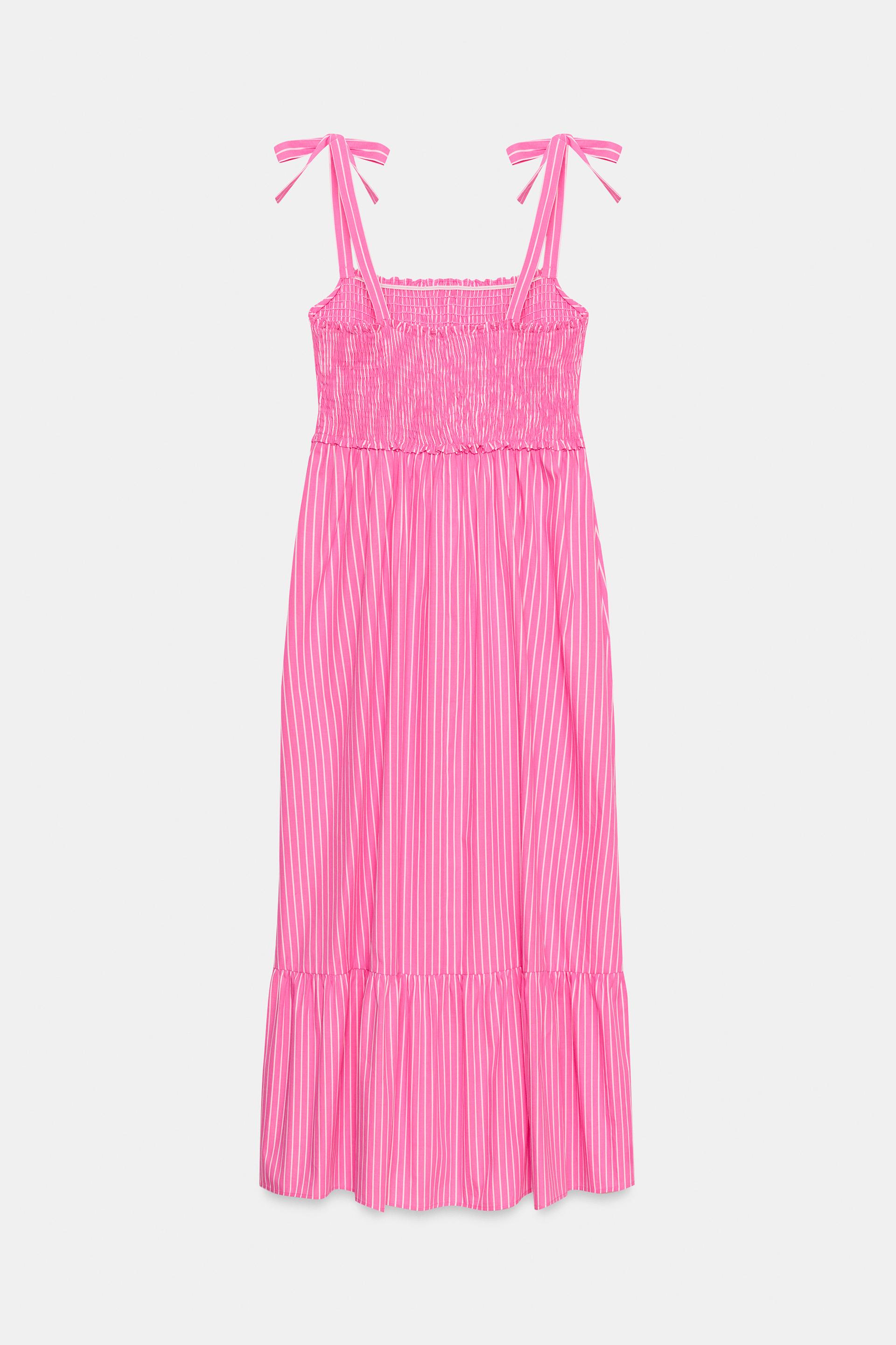 STRIPED BOW DRESS thumbnail 9