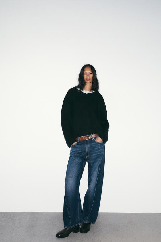 TRF ORTA BEL BAGGY BARREL JEAN