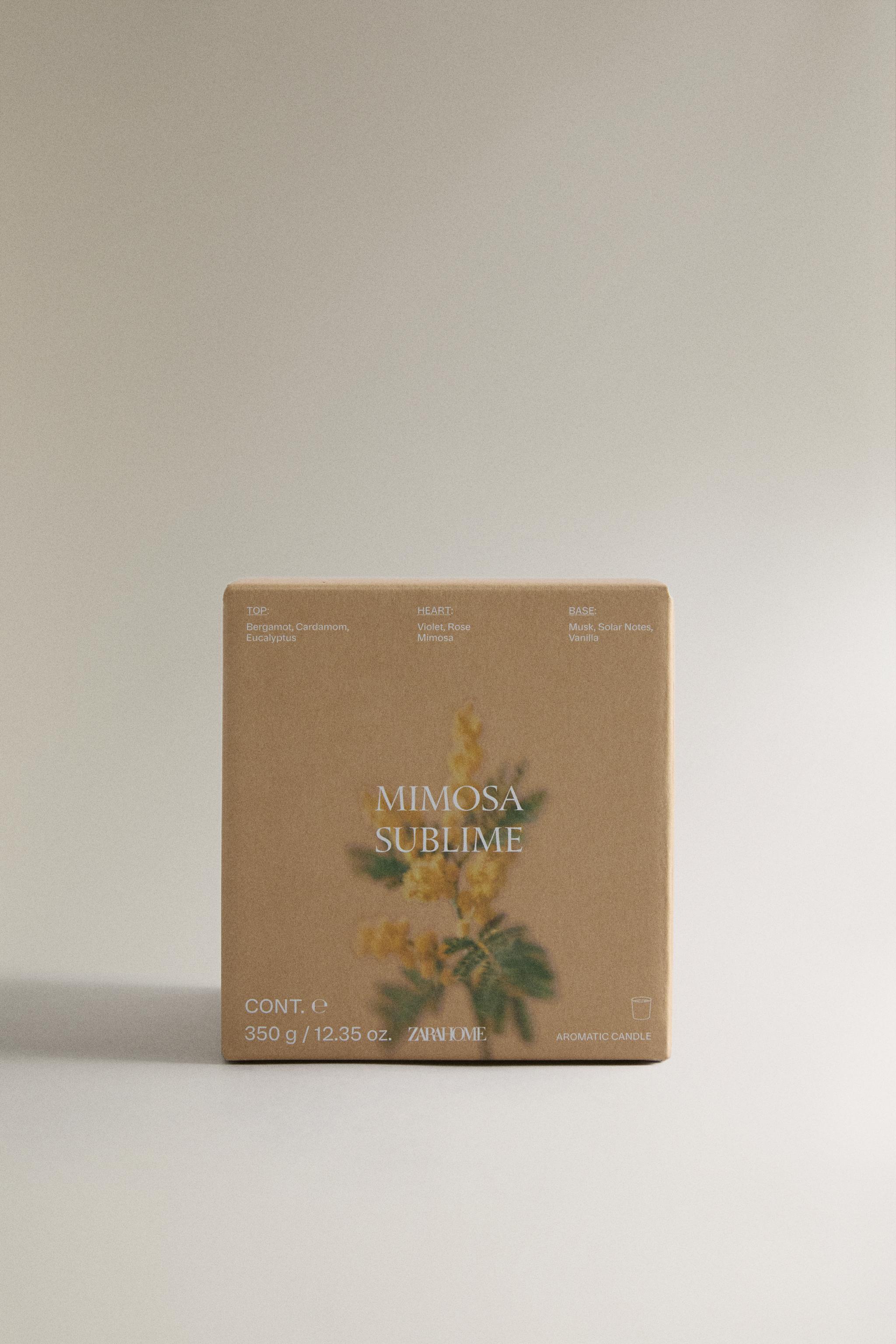 (350 G) MIMOSA SUBLIME SCENTED CANDLE