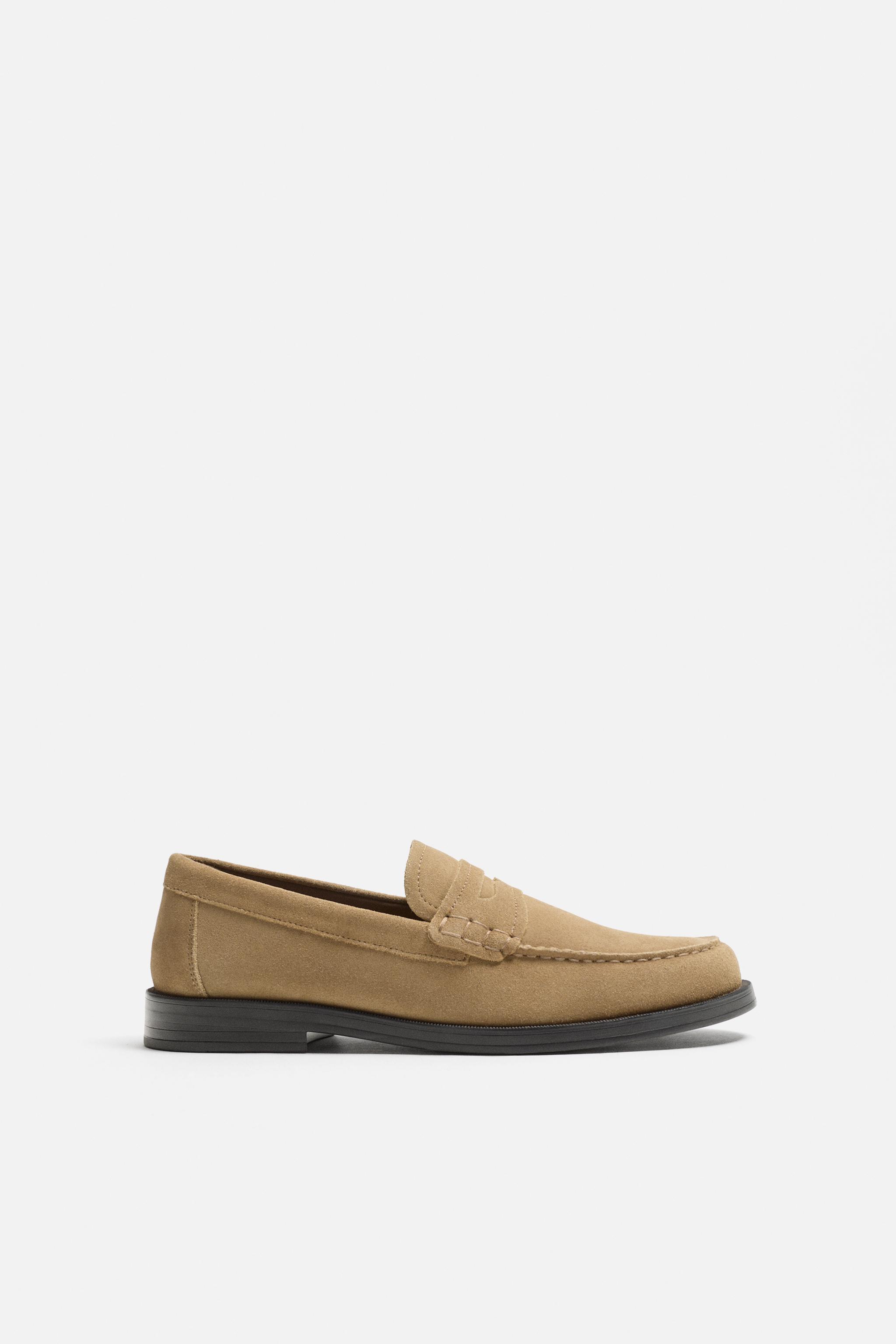 Zara fashion homme chaussures mocassins