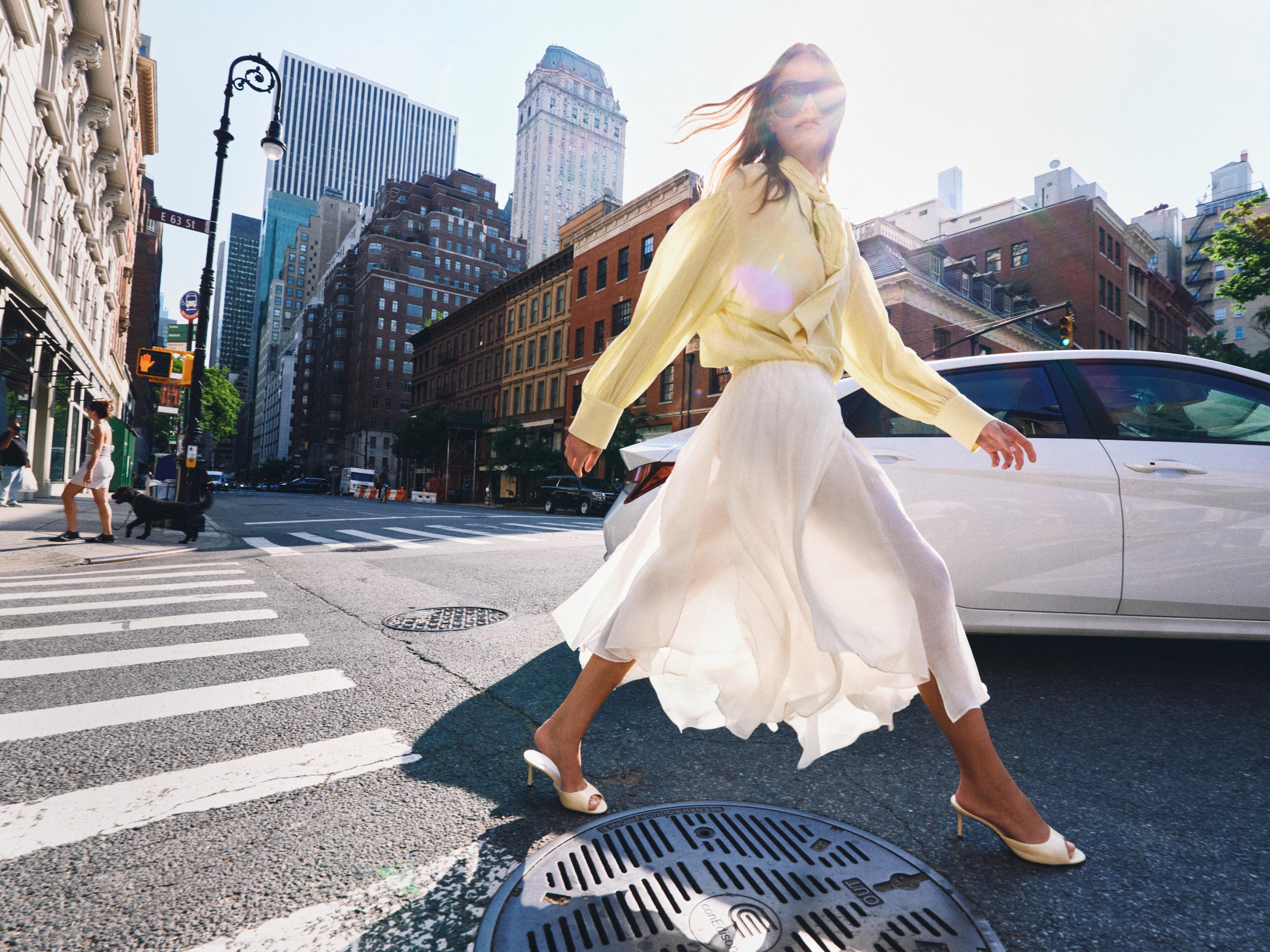 ZW COLLECTION ASYMMETRIC FLOWY SKIRT