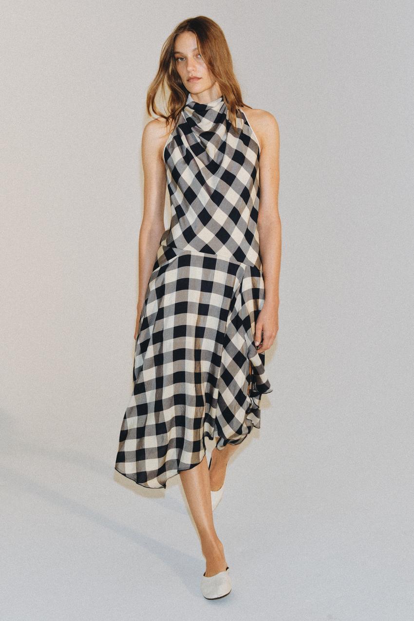 sachin and babi light blue dress Lauren Ralph Lauren Red And Black Plaid Party Cocktail Dress Size 10 NWT main image 1