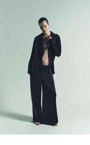 LOOK - Lila / Weiß von Zara