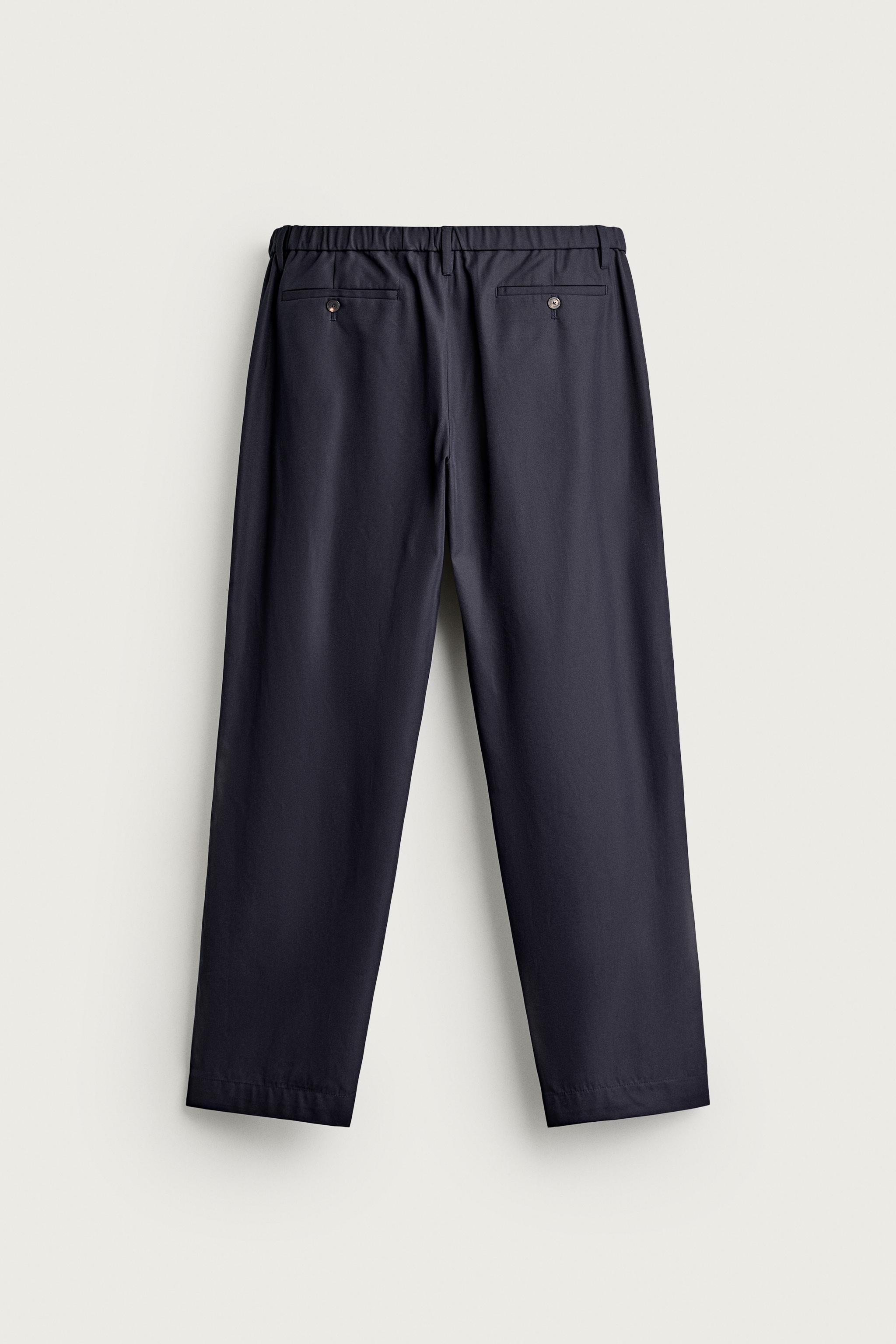 COMFORT RELAXED-FIT TROUSERS