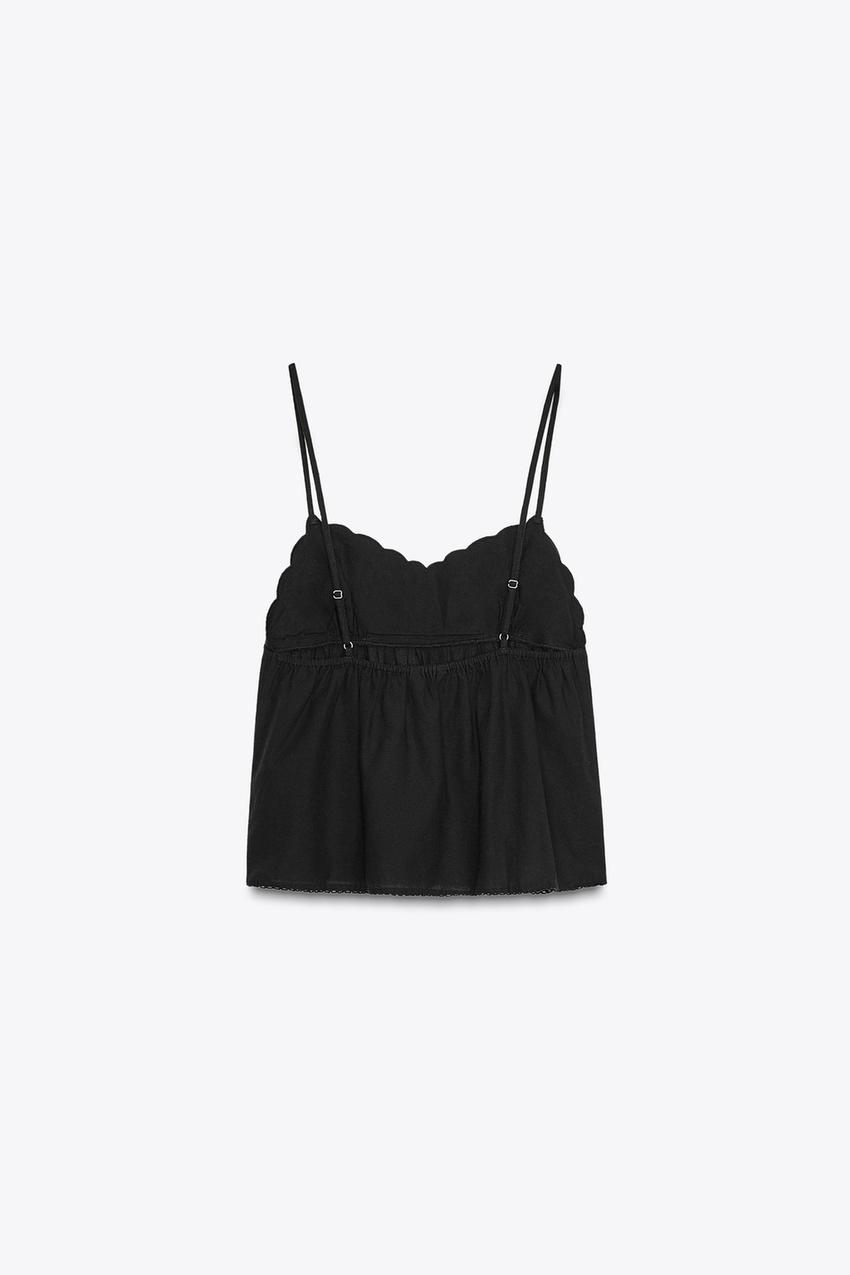 EMBROIDERED TOP