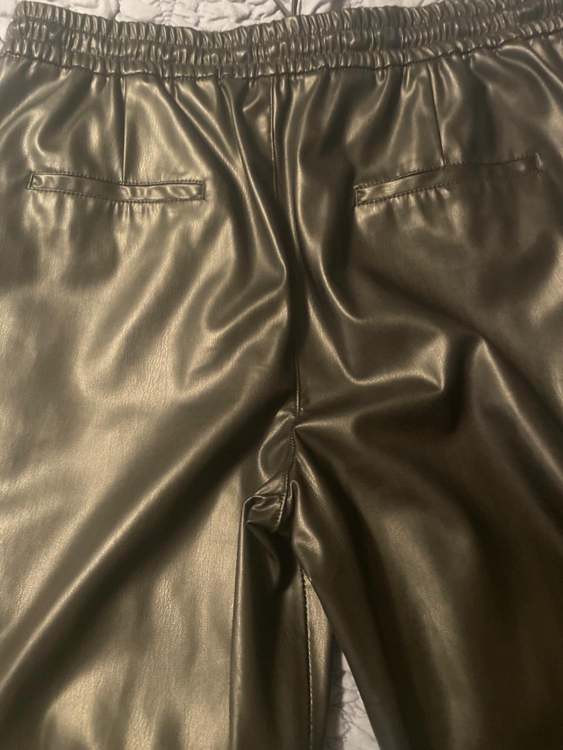 FAUX LEATHER PANTS - Image 3
