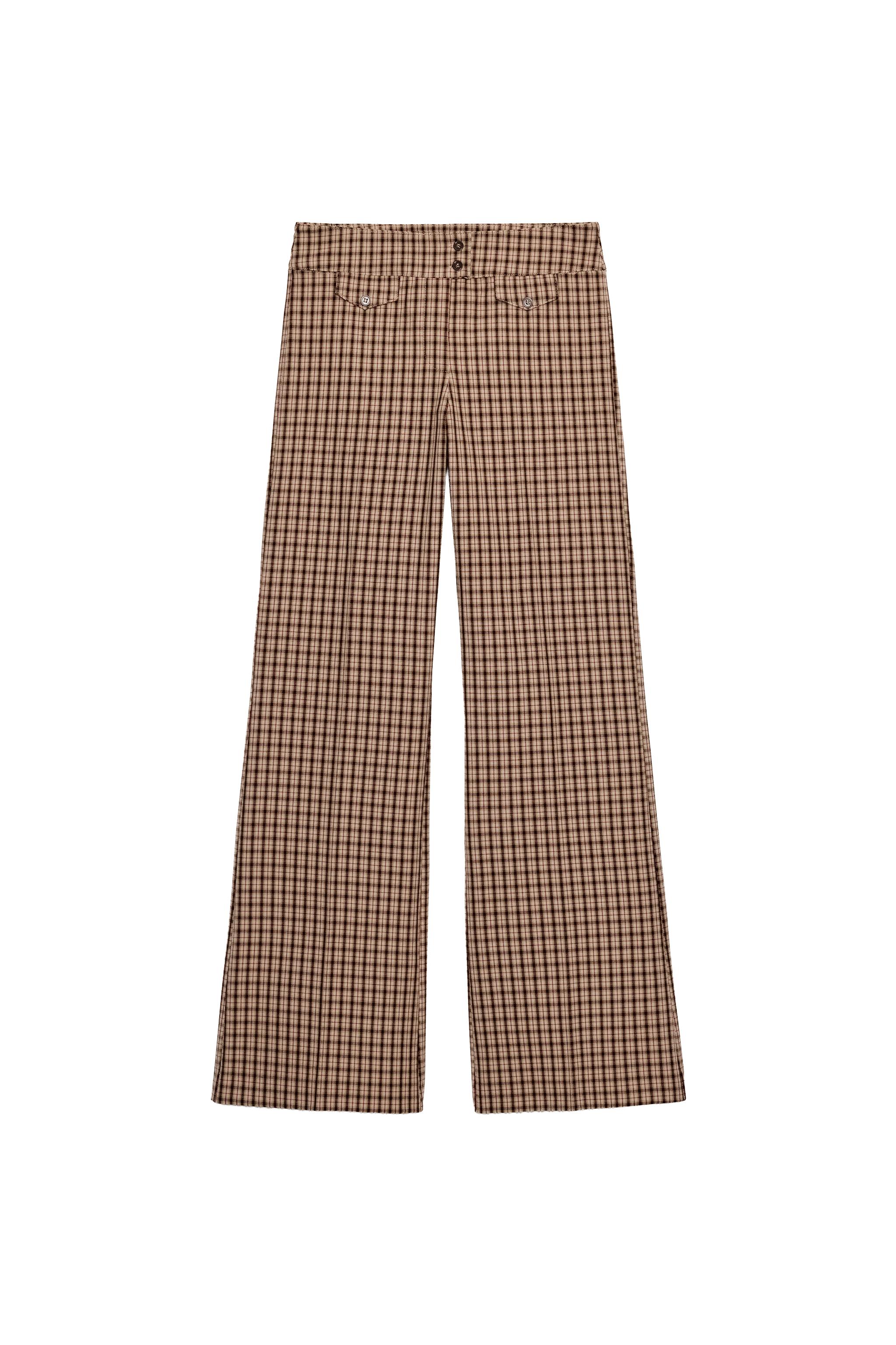 PANTALÓN TAPETAS CUADROS