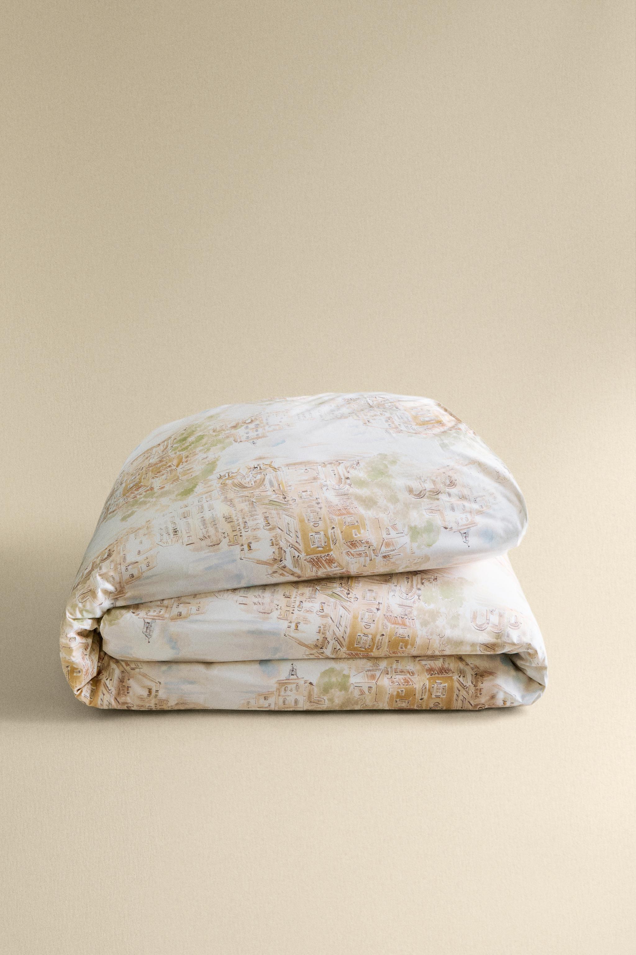 HOUSSE DE COUETTE COTON PAYSAGE