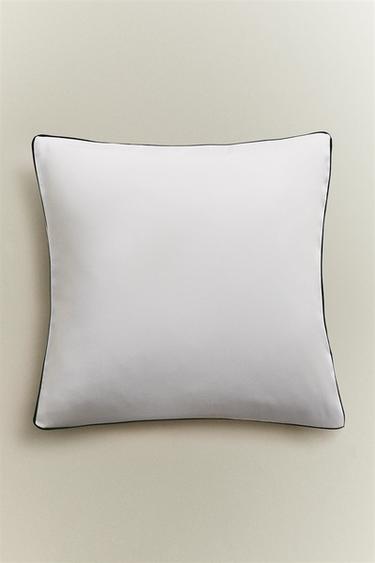 HOUSSE DE COUSSIN SATIN - Blanc cassé de Zara - Image 5