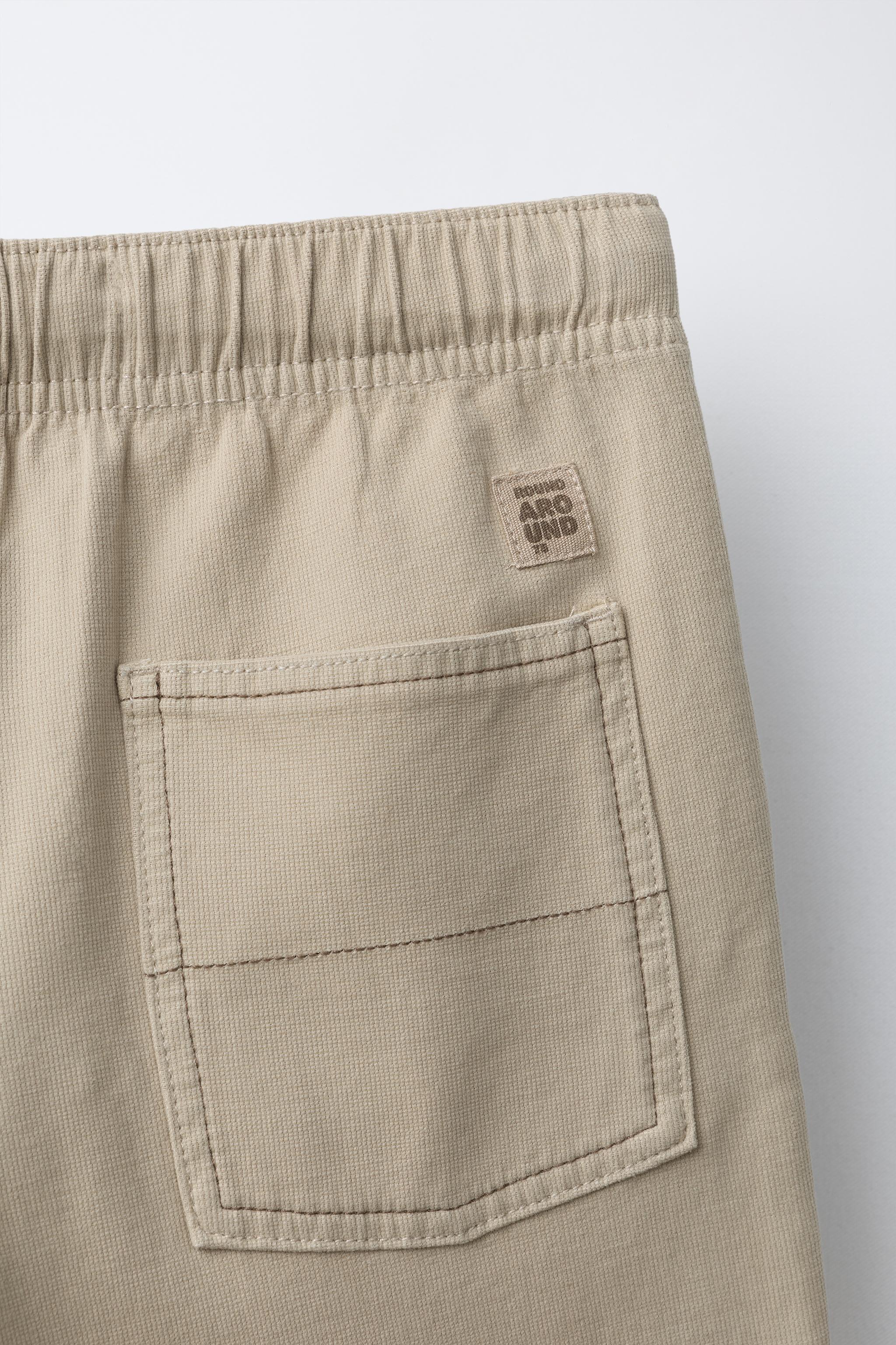 PANTALON SOFT À SURPIQÛRES