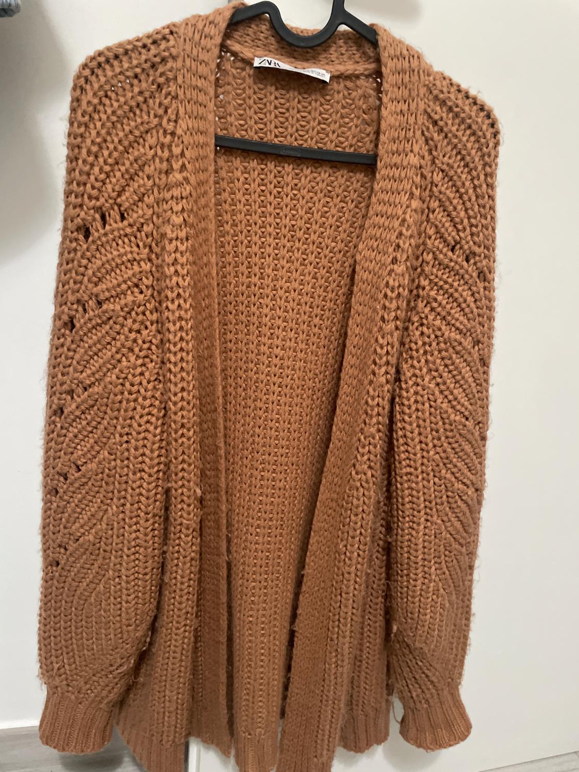 LONG OPEN-KNIT CARDIGAN - Image 2
