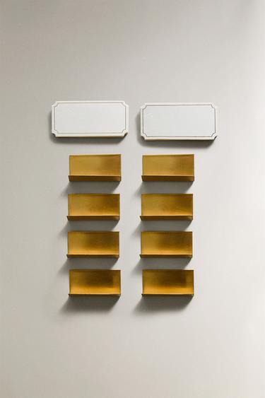 LOT MARQUE-PLACES CARTE DE NOËL (LOT DE 12) - Or de Zara - Image 0