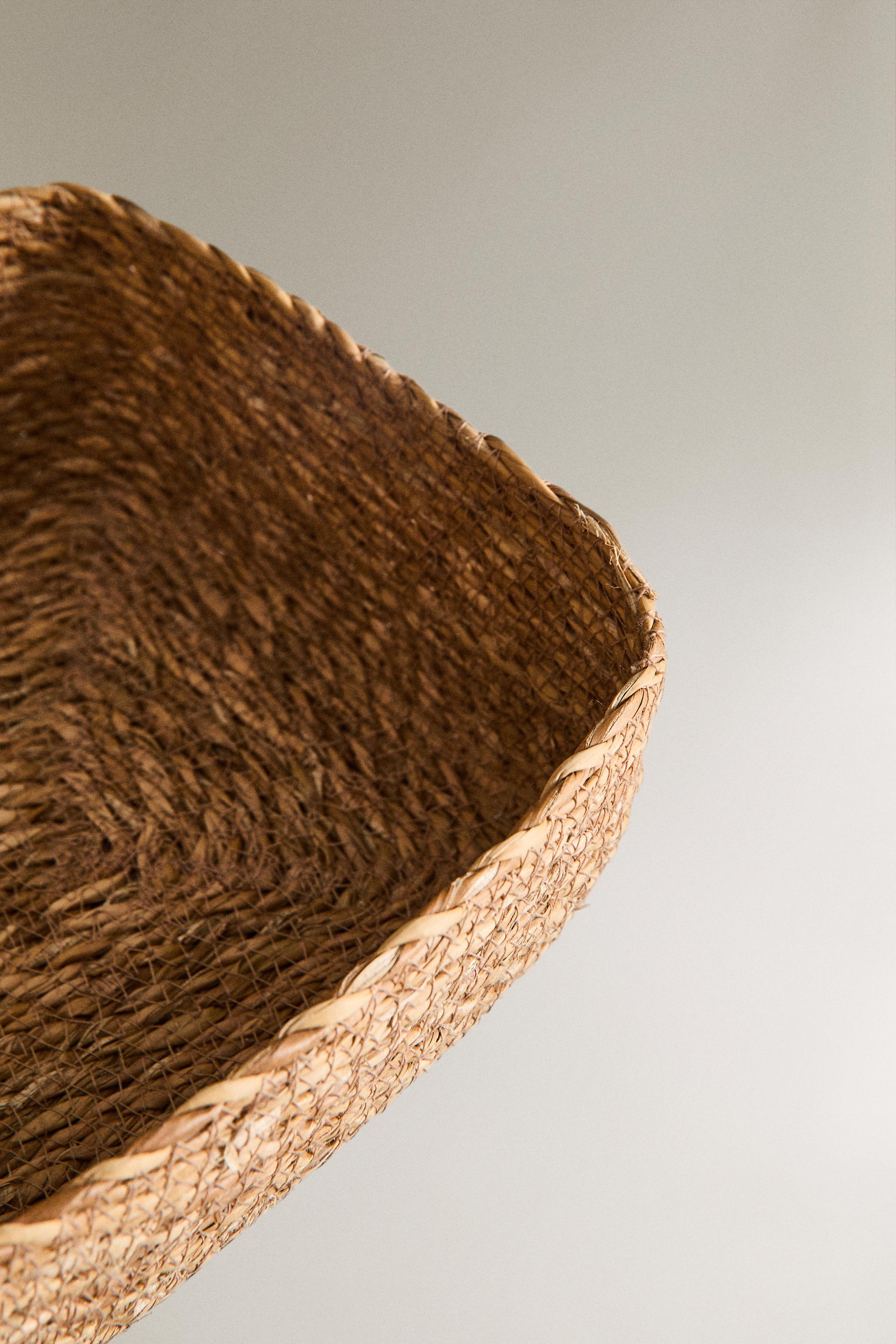 RECTANGULAR BASKETS — Light beige