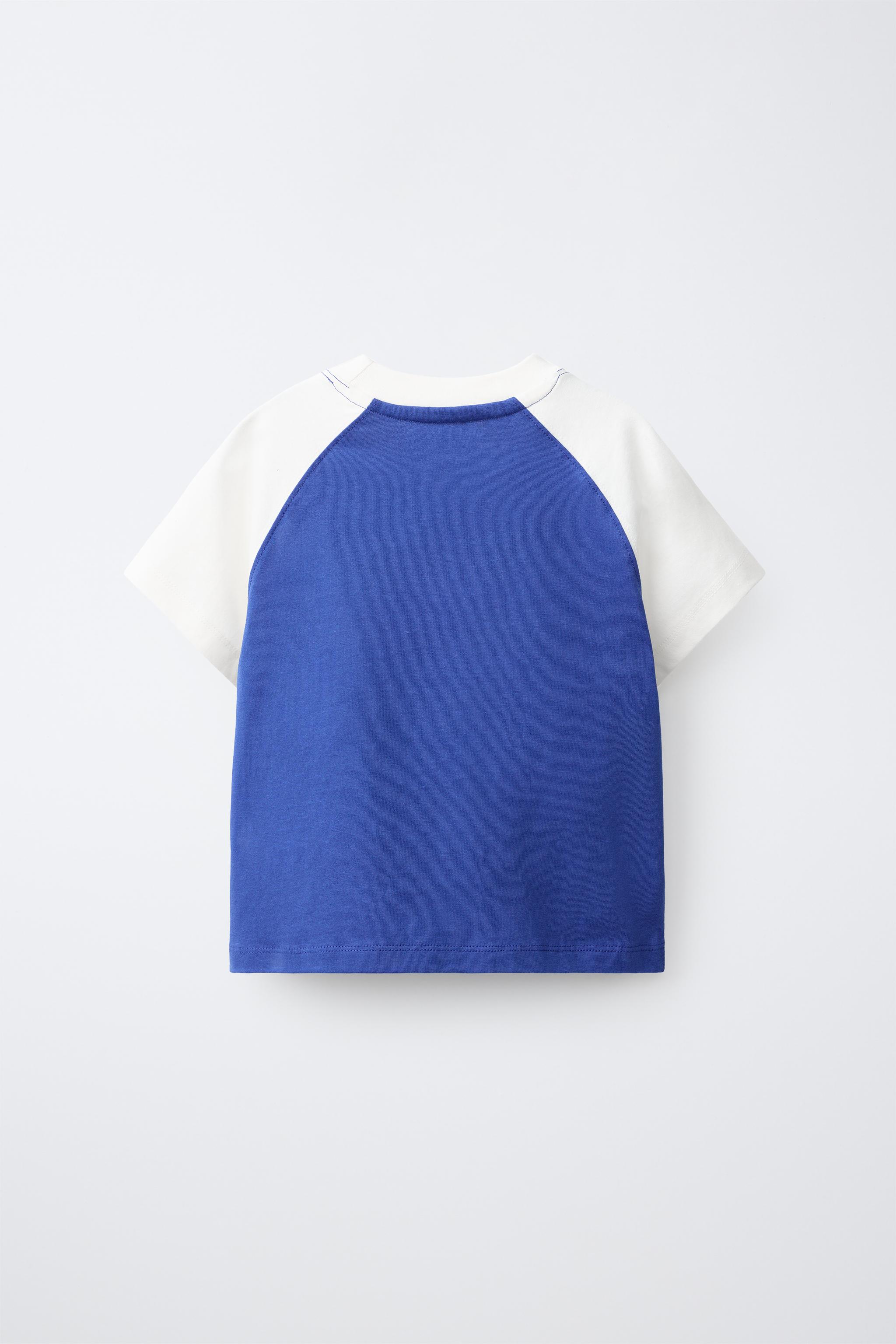Детские футболки Zara TEAM SIX SEVEN PRINT T-SHIRT — фото 2