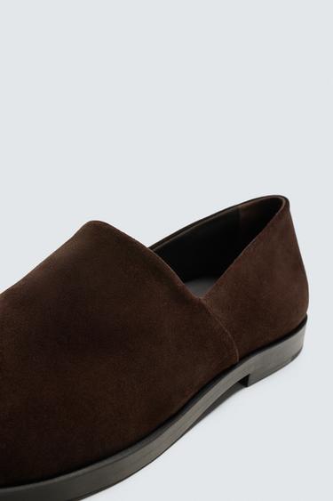LIMITED EDITION LEATHER SHOES - Brown by Zara - Image 5