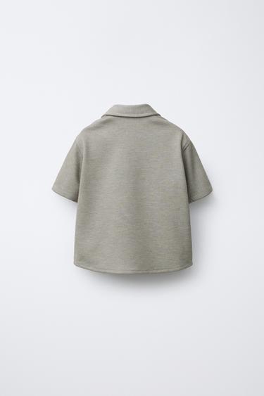 COMFORT SHIRT - Green by Zara - Image 1