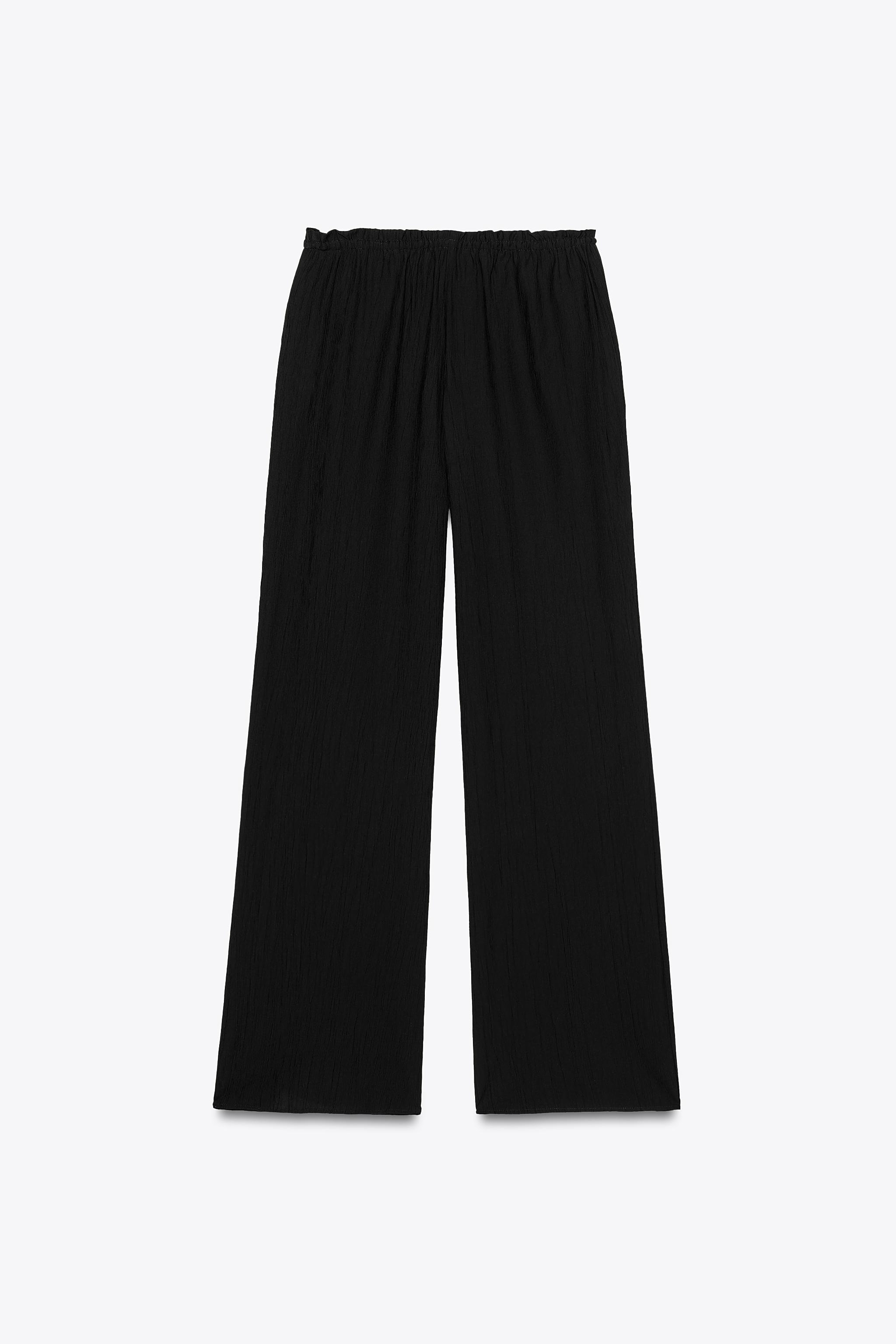 【ZARA】テクスチャー パレオパンツ 1165/248/515 ZARA】テクスチャー パレオパンツ 1165/248/515 (ZARA/パンツ