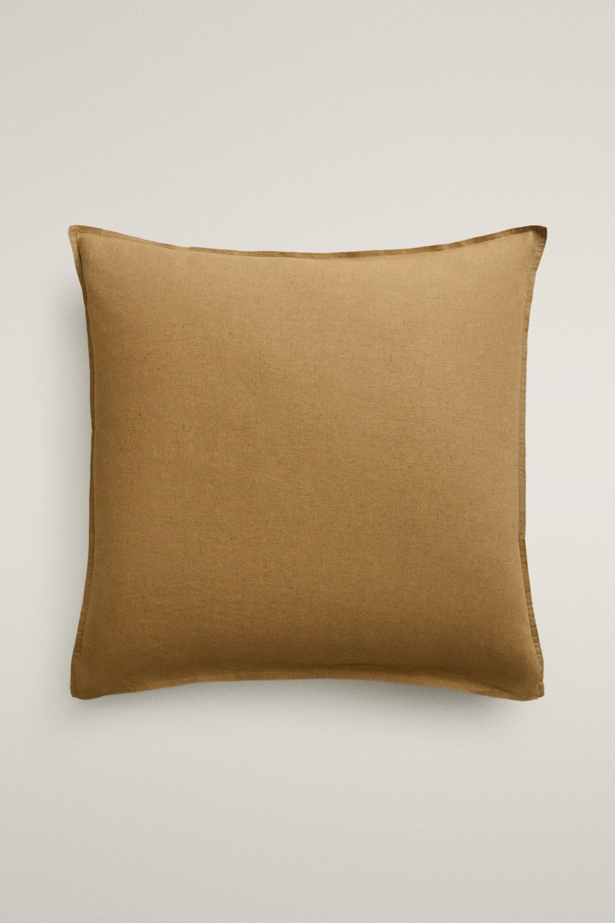 TAIE D'OREILLER LIN DÉLAVÉ (140 G/M²)
