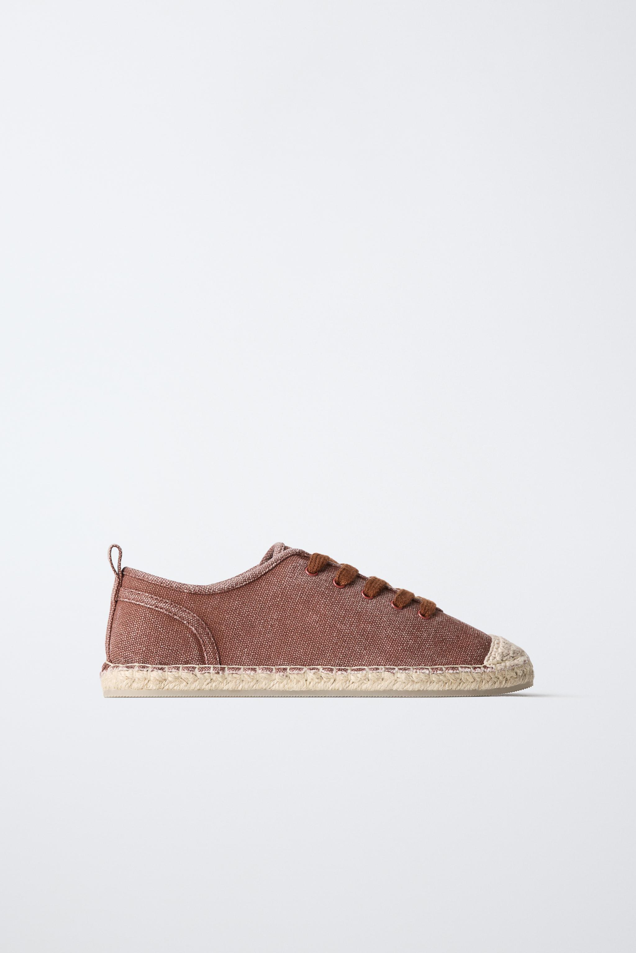 STORIESZ - DENIM SNEAKERS — Brown