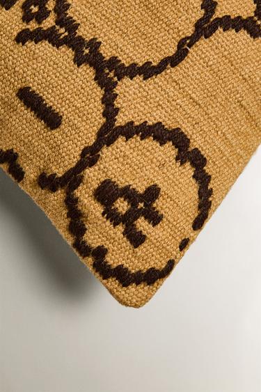 KILIM CUSHION COVER - Light beige by Zara - Image 1